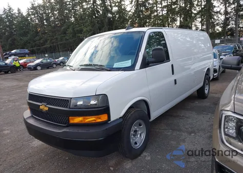 2025 Chevrolet Express Cargo Rwd 3500 Extended Wheelbase Wt from USA, damaged, VIN 1GCZGHFP6S1266853